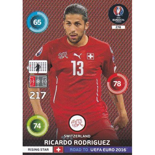 N° 278 - Ricardo Rodriguez - Rising Star - Suisse - Road To Uefa Eu... on Productcaster.