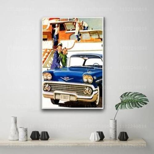 Affiche d¿¿corative de voiture Chevrolet Impala sur toile,mpression... on Productcaster.