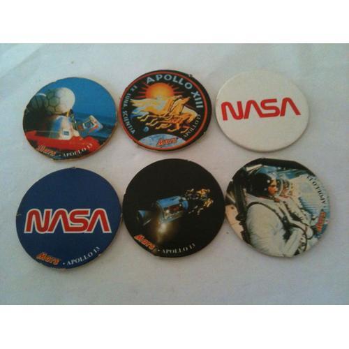 Lot De 6 Pogs Mars Nasa on Productcaster.