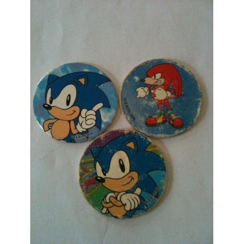 Lot De 3 Wackers Sonic The Hedgehog on Productcaster.