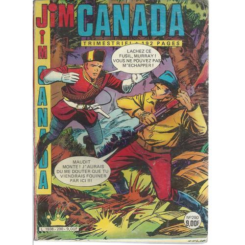 B.D. Western Jim Canada N° 290 ( Mars 1985 ) : L'arbre Totem on Productcaster.