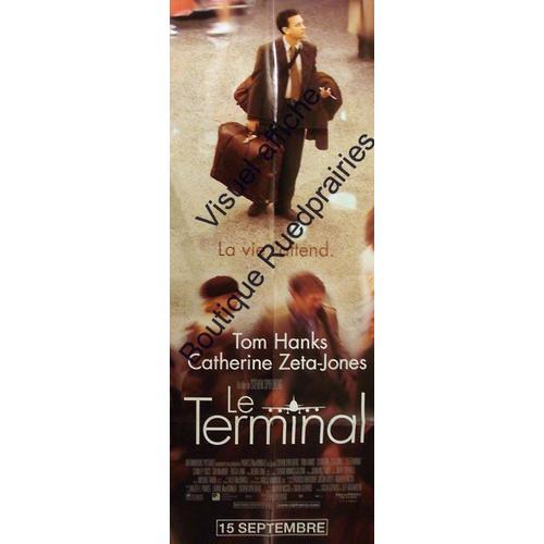 Le Terminal - Véritable Affiche De Cinéma Pliée - Format 60x160 Cm ... on Productcaster.