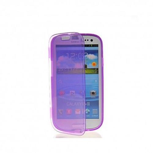 Etui Housse Coque Gel Rabat Samsung Galaxy Grand 2 - Violet on Productcaster.