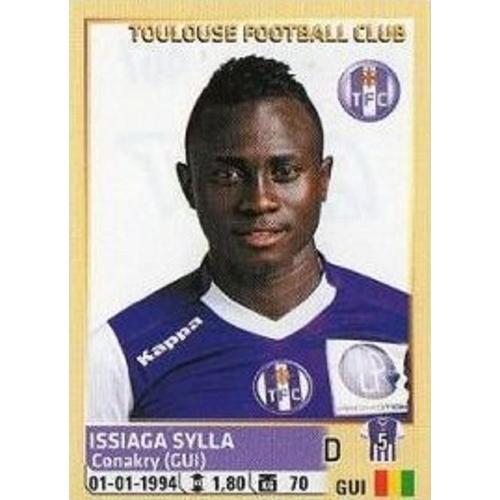 N° 467 - Image Panini Foot 2014 / 2015 - Issiaga Sylla - Toulouse on Productcaster.