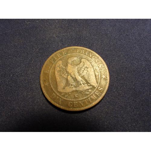 Napoléon. I.I.I. 10 Cmes 1856.K on Productcaster.