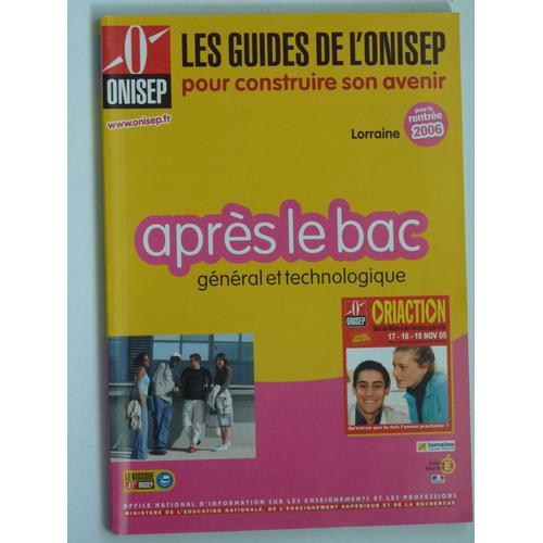 Les Guides De L'onisep Lorraine 2006 on Productcaster.