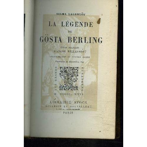 La Legende De Gosta Berling on Productcaster.