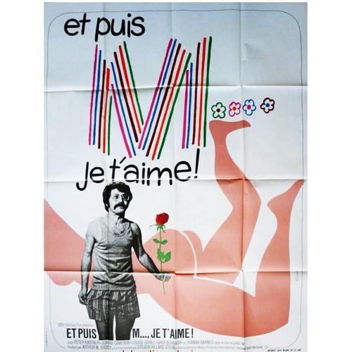 Et Puis M... Je T'aime - Véritable Affiche De Cinéma Pliée - Format... on Productcaster.