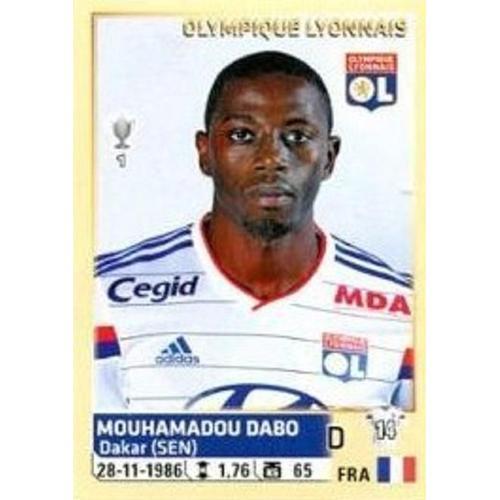 N° 200 - Image Panini Foot 2014 / 2015 - Mouhamadou Dabo - Lyon on Productcaster.