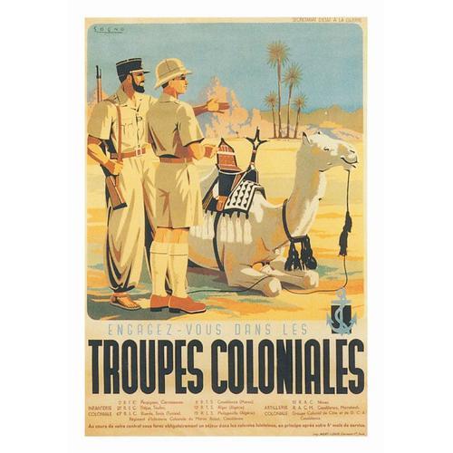 Affiche Sogno Troupe Coloniale on Productcaster.