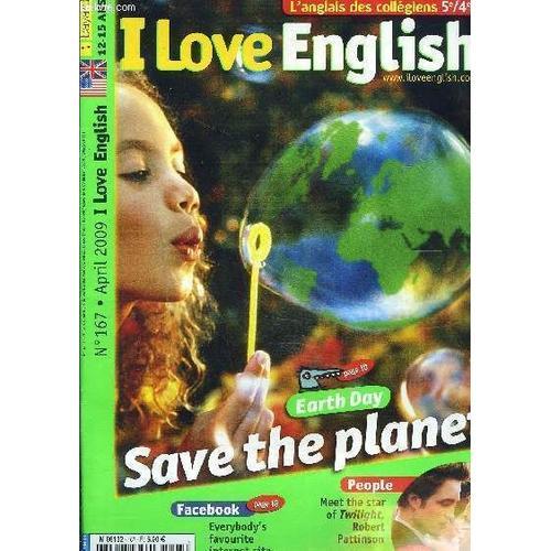 I Love English N°167 April 2009 : Save The Planet on Productcaster.