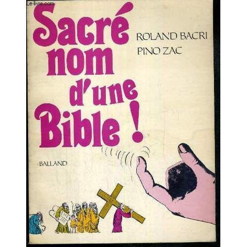 Sacre Nom D'une Bible ! - Poemes Et Bibelots on Productcaster.