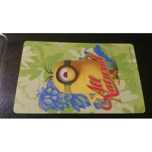 Carte De Jeu Carrefour Les Minions Dame De Coeur on Productcaster.