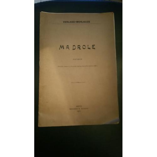 Madrole Nouvelle Publiée Dans La Nouvelle Revues Du 15 Novembre 1902 on Productcaster.