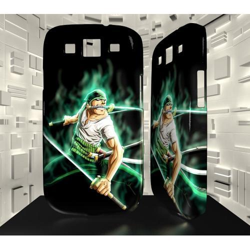 Coque Samsung Galaxy S3 Sgs03 018 007 005 One Piece Zorro Roronoa on Productcaster.