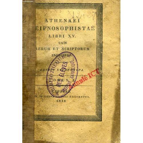 Athenaei Deipnosophistae Libri Xv, 4 Tomes on Productcaster.