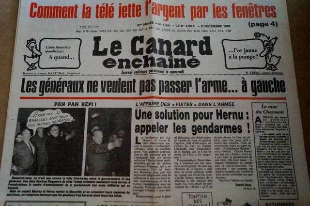 Le Canard Enchaîné N° 3241 on Productcaster.