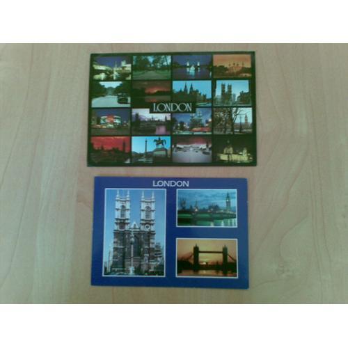 Lot De 2 Cartes Postales De Londres (Angleterre) on Productcaster.