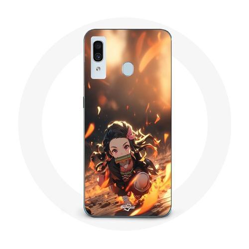 Coque Samsung Galaxy A40 Demon Slayer Nezuko 3d Art Anime Manga on Productcaster.