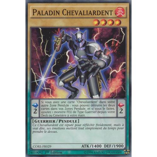 Yu Gi Oh! - Core-Fr029 Paladin Chevaliardent on Productcaster.