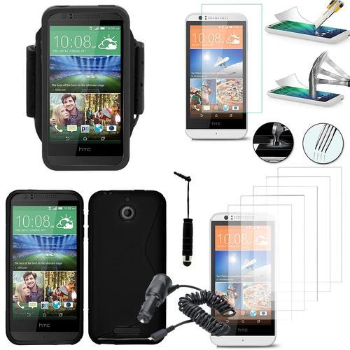 Htc Desire 510: Lot Coque Etui Housse Pochette Accessoires Silicone... on Productcaster.