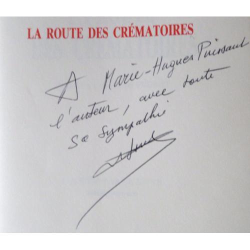 Dédicace Paul Le Goupil - Livre La Route Des Crématoires - 1983 on Productcaster.