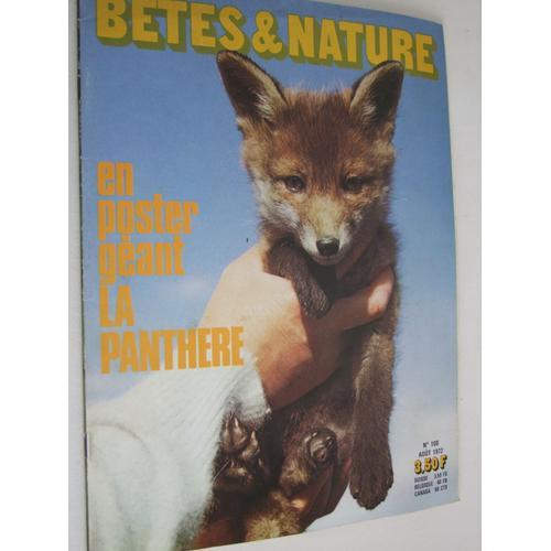 Betes Et Nature N° 100 : En Poster Geant La Panthere on Productcaster.