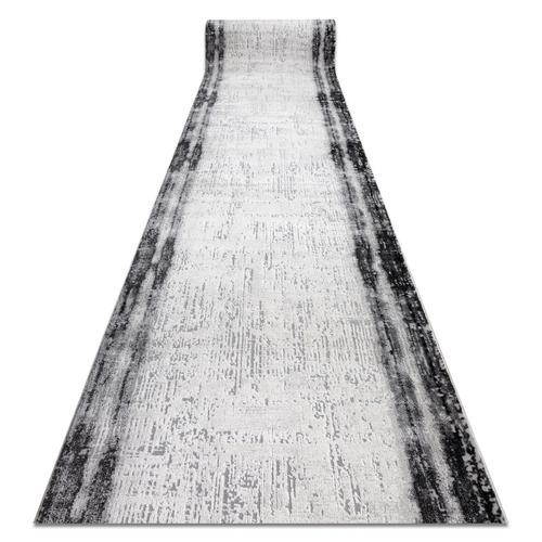 90x830 Cm Tapis De Couloir Tuls 51235 Moderne, Anthracite 90 Cm on Productcaster.