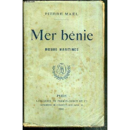 Mer Benie - Moeurs Maritimes on Productcaster.