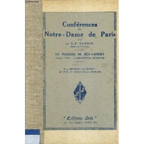 Conferences De Notre Dame De Paris - Le Message De Jesus Christ - C... on Productcaster.