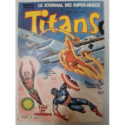 Titans No25 - Le Journal Des Super-Heros En Couleurs / Mars 1980 on Productcaster.