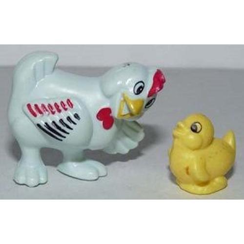 Kinder Les Animaux Et Leur Petit - K96-118 : Poule Et Poussin - 1995 on Productcaster.