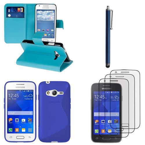 Samsung Galaxy Trend 2 Lite Sm-G318h: Lot Coque Etui Housse Pochett... on Productcaster.