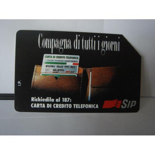 Carte Téléphone - Italie - Compagna Di Tutti I Giorni - Sip - 5 000... on Productcaster.