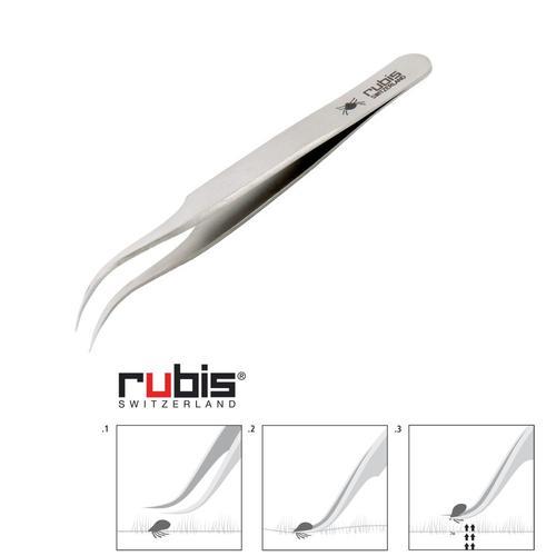 Pince A Tiques Rubis Tick En Acier Chirurgical - Pointes Courbes Et... on Productcaster.