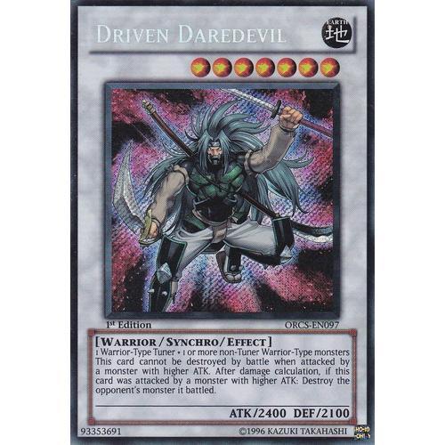 Yu-Gi-Oh - Driven Daredevil - Orcs-En097 - Secrete Rare - Order Of ... on Productcaster.