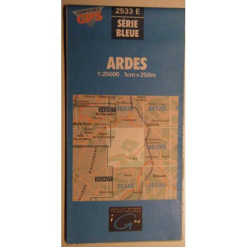 Ardes (Carte Reformatée). on Productcaster.