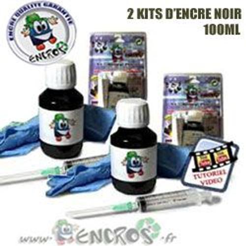 RECHARGE ENCRE- Pack X2 kits EC17 Encre noir compatible Epson on Productcaster.