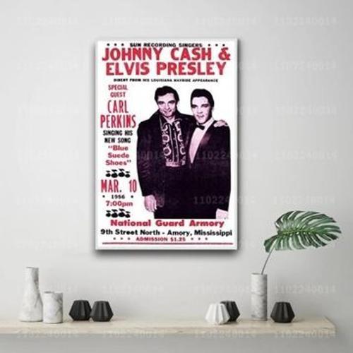 Affiche en toile d¿¿corative Elvis Presley Singer,mpression murale ... on Productcaster.