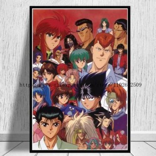 Affiche sur toile YuYu Hakusho, affiche sur toile Anime,mpression m... on Productcaster.