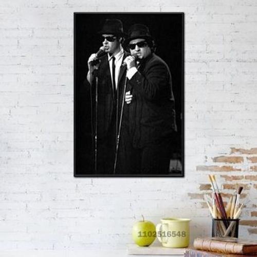 Affiche sur toile The Blues Brothers poster malars,mpression murale... on Productcaster.