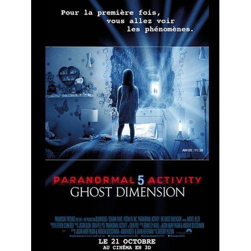 Paranormal Activity 5/Cinq Ghost Dimension - Véritable Affiche De C... on Productcaster.