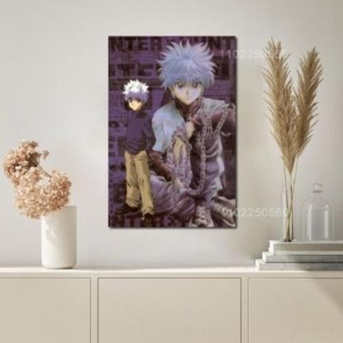 Affiche en toile Gon et Killua, peinture anim¿¿e dek,mpression mura... on Productcaster.