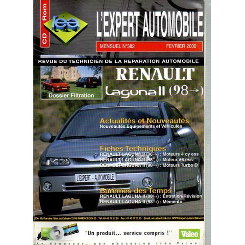 L'expert Automobile N°382 Février 2000 Renault Laguna Ii on Productcaster.