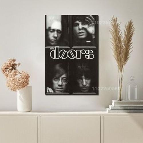 Affiche toile Porte affiche d¿¿co groupe rock,mpression murale Post... on Productcaster.