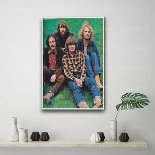 Creedence Clearwater Revival Ban Toile Affiche,mpression murale Pos... on Productcaster.