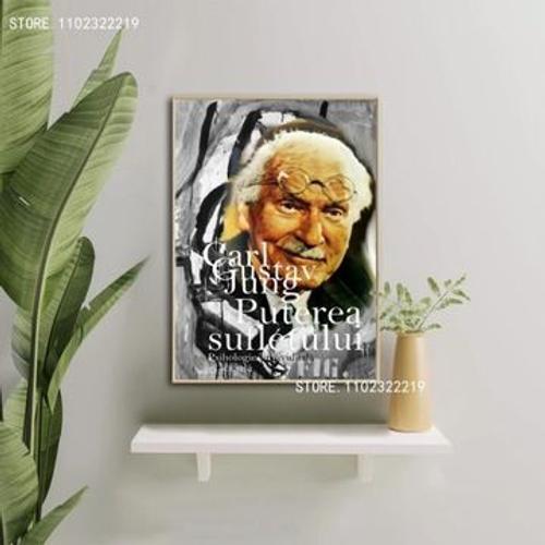 Affiche sur toile Carl Jung Poster Wall Art,mpression murale Poster... on Productcaster.