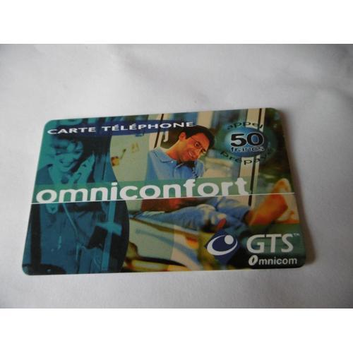 Carte Prépayée - Gts Omnicom - Omniconfort - 50 Francs on Productcaster.