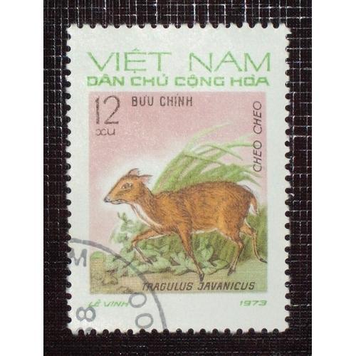 Theme Animaux - Vietnam Du Nord N° 790 Oblitéré De 1973 - 12xu « Tr... on Productcaster.