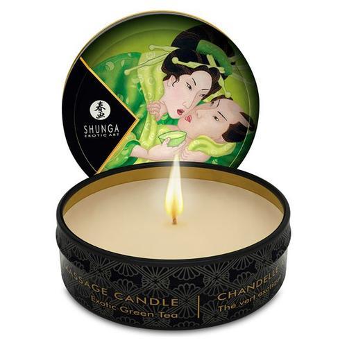 Bougie De Massage Au Thé Vert De Shunga Art Amoureux ! Regardez La ... on Productcaster.